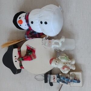 Festive Snowman Christmas Decor